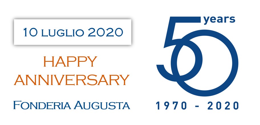 FonderiaAugusta's tweet photo. Happy 50°anniversary to us! #Augusta10luglio2020
We thank all the people who contributed to our growth and those who work hard every day to help Fonderia Augusta continue growing. We thank clients for their trust and suppliers for being part of our team #steelmaking #steelfoundry https://t.co/njYUzSyxwf