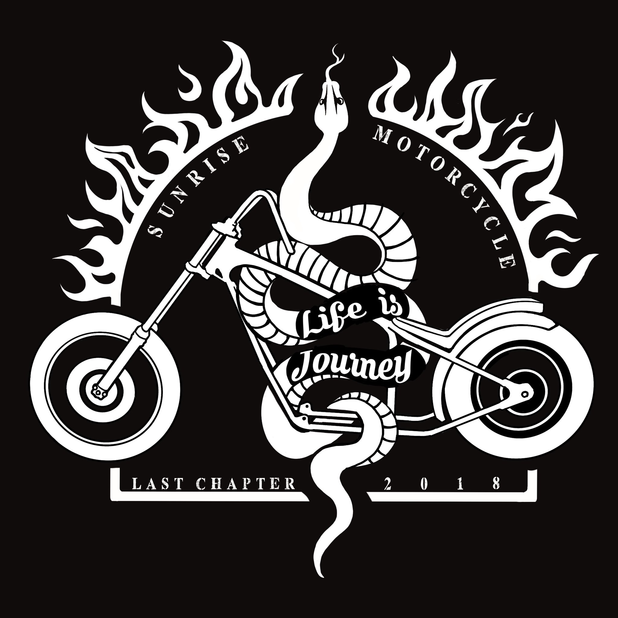 Lc Lastchapter Sunrise Motorcycle イラスト バイクイラスト ハーレーダビッドソン ステッカーデザイン T Co Uvvalqj0fs Twitter