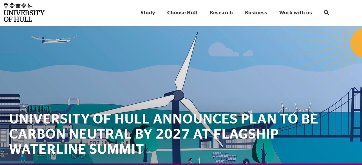 bedform's tweet photo. Great set of meetings today on @UniOfHull ambitious aim and plans to be Carbon Neutral by 2027 - our 100th birthday, as the 14th oldest University in the UK! #netzero2027 - We aim to build the largest solar farm of any EU University! 😎😎😎 - https://t.co/mtWhNWJTIL https://t.co/f6tXWvWolV