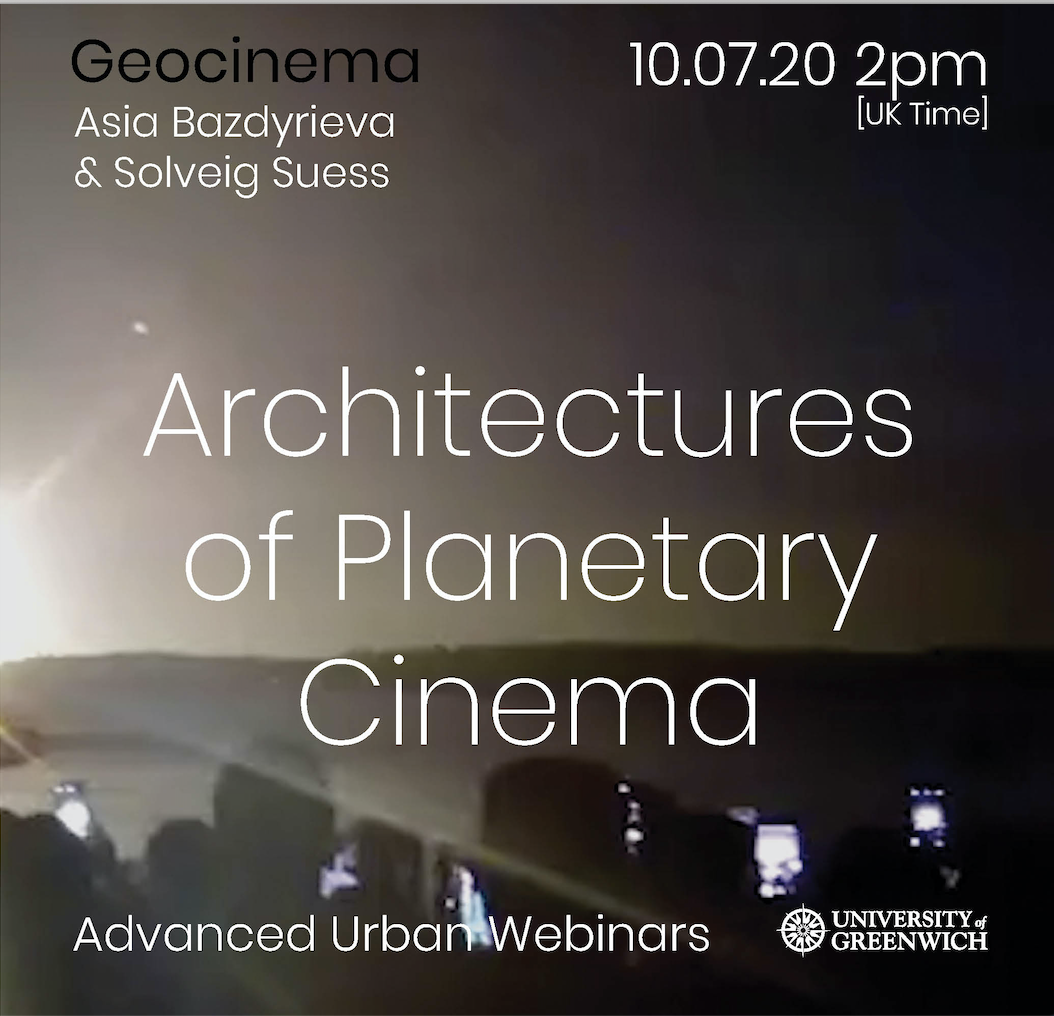 advanced_urban's tweet photo. #TODAY 1400BST #GEOCINEMA 

ARCHITECTURES OF PLANETARY CINEMA

@meduzalove @solveigsuess Prof François Penz, Jim Hobbs, @makoro_18 @eddwall #advancedurban https://t.co/ga41G2HgNQ