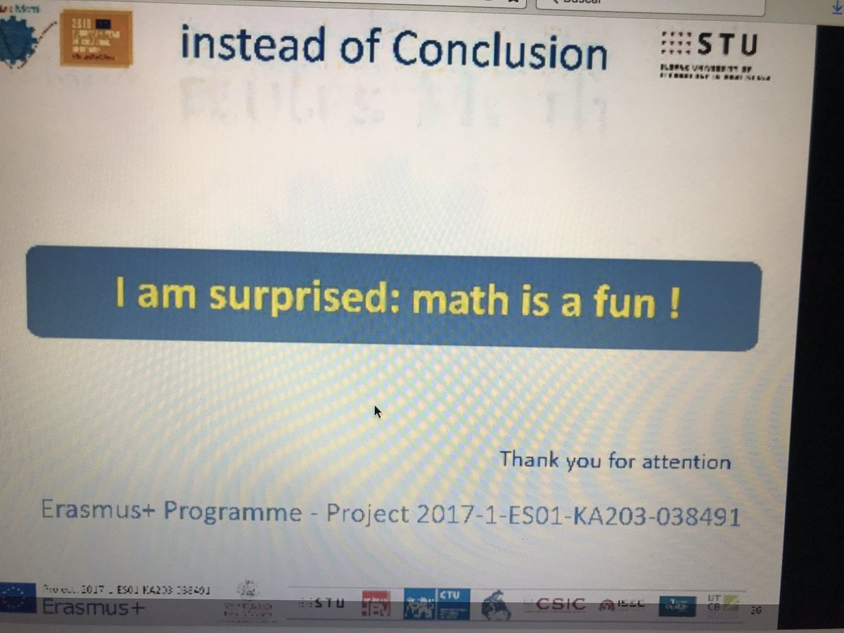 RULES_MATH_PROJ's tweet photo. “I am surprised: Math is a fun!” Very good result from Daniela with her students. Congratulations! @RULES_MATH_PROJ #ErasmusPlusES #MiErasmusPlus #ErasmusPlus @Erasmus_Project #Erasmus_Project https://t.co/6pP5YNUuU3