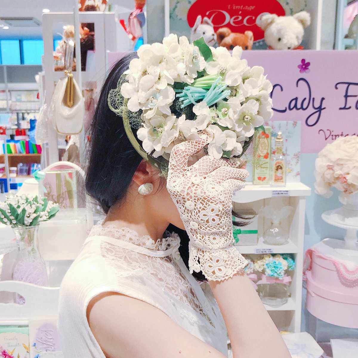 ヴィンテージdeco銀座店 على تويتر Antique ヘッドドレス 白いお花とグリーンのレースが素敵な アンティークヘッドドレス 華やかな ヘッドドレス は コーディネートのアクセントになりますね 1950 60 S Usa T Co 6mbq8uquji Loft Ginza ヴィンテージdeco銀座店 على تويتر Antique ヘッドドレス 白いお花とグリーンのレースが素敵な アンティークヘッドドレス 華やかな ヘッドドレス は コーディネートのアクセントになりますね 1950 60 S Usa T Co 6mbq8uquji Loft Ginza