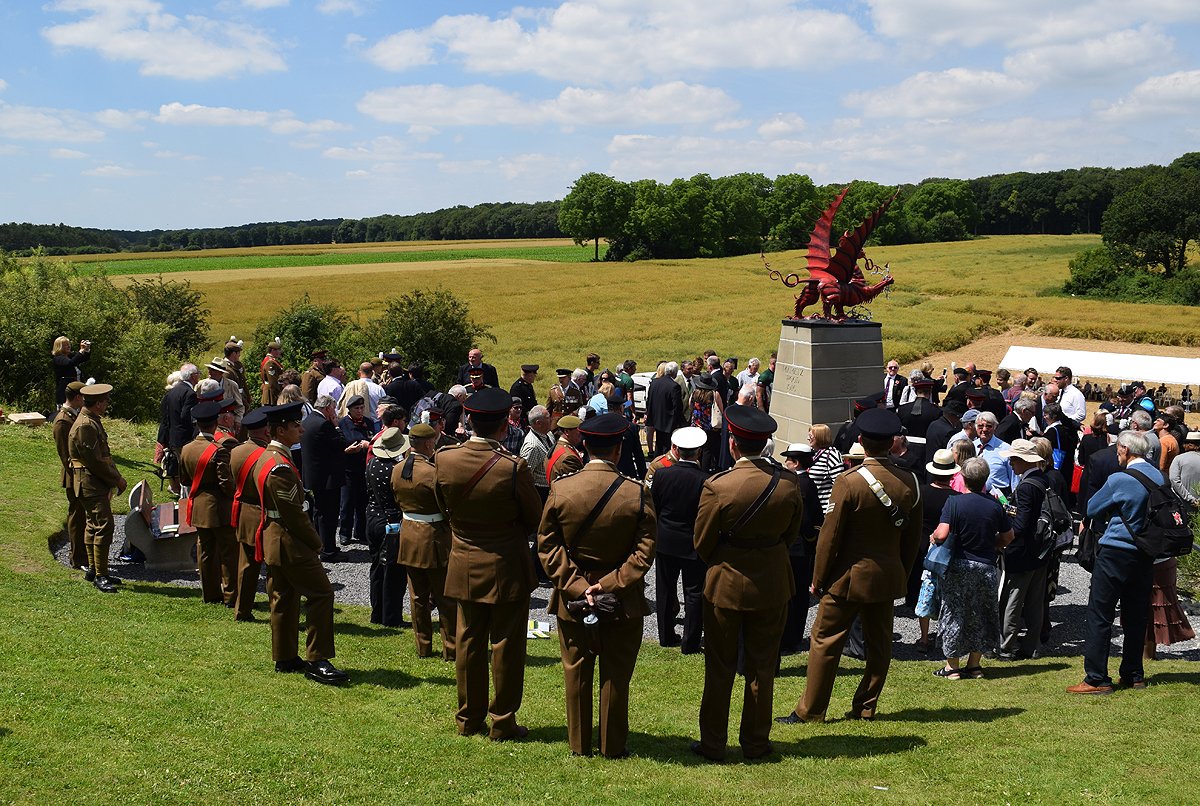 A group of us visited Mametz in 2016 to mark the centenary. Huge thanks to Iain McHenry for his research into what happened to my Great Grandfather & thank you again, Jeremy for helping to put it into context, in person, in 2016.