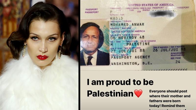 Bella Hadid Says Instagram Removed Her 'Proud Palestinian' Post