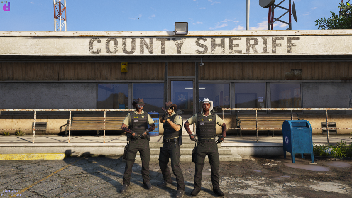 We're always looking for new talent to join our LSPD and BCSO teams! Apply here: discord.gg/V2rSVk #fivem #gtarp #gta5