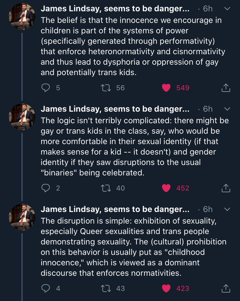 It was Mary Whitehouse who fought against the mainstreaming of PIE back in the 1970s & it will be ppl deemed to be dreadful back-ward reactionaries today who will be the ones to push back against this kind of pernicious nonsense bc most ‘progressives’ are cowards quite frankly.