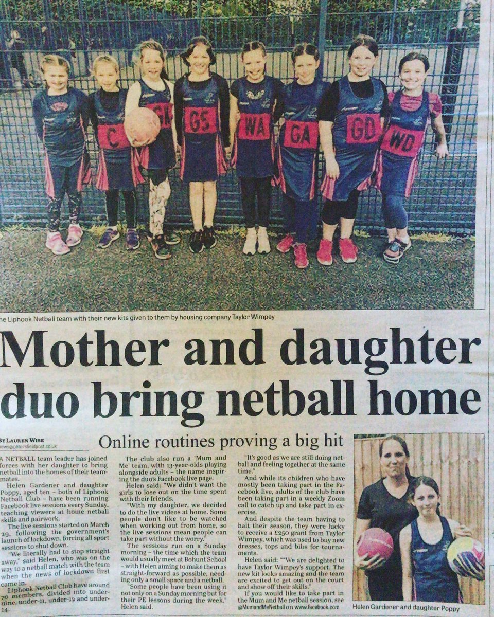 We are in the paper. Feeling so proud of my little mini coach 💕
