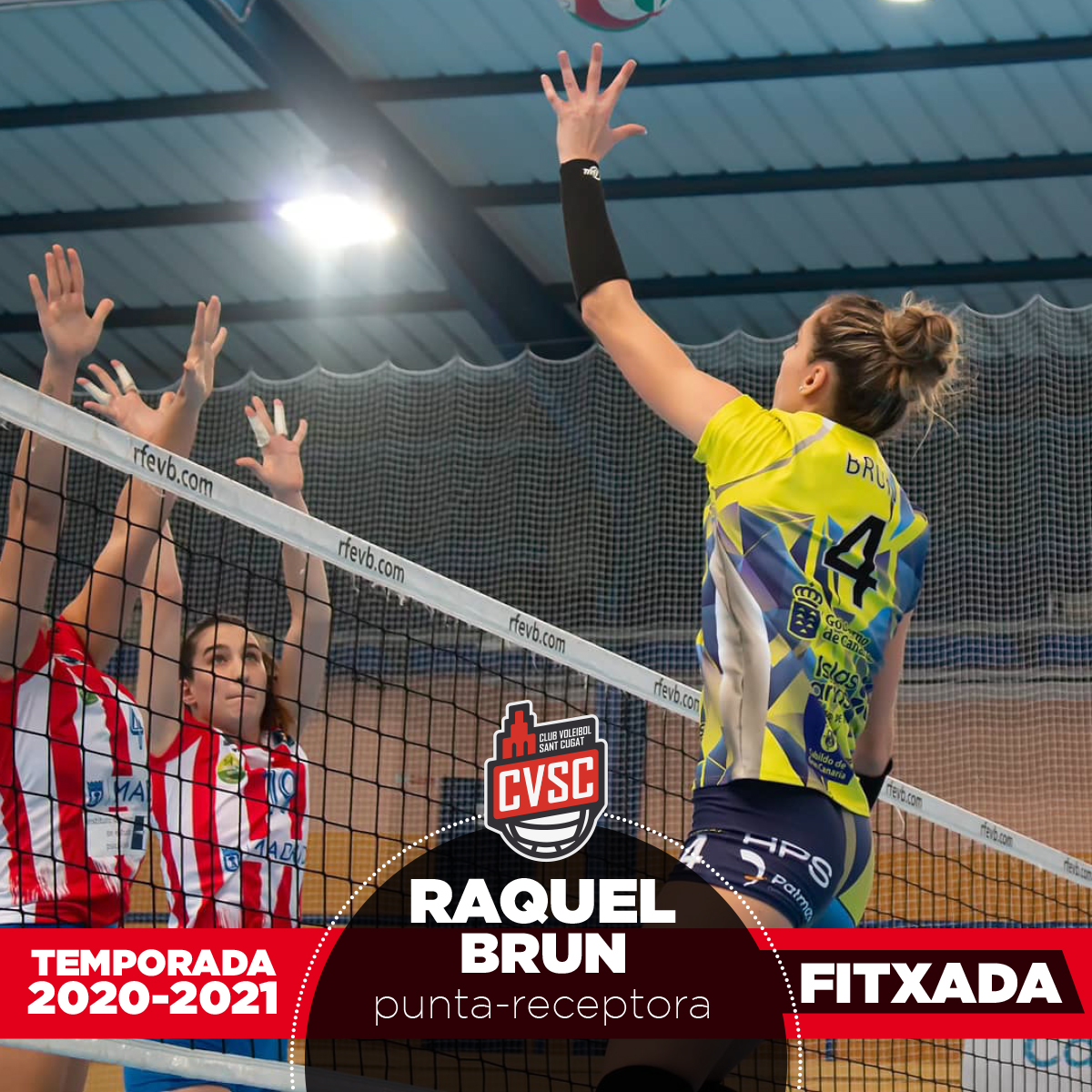 Molt contents d'anunciar el fitxatge de la Raquel Brun per a la propera temporada. Una jugadora formada al Club en totes les seves categories i que torna a la que va ser la seva casa durant anys.
Benvinguda Raquel!!!
#cvsantcugat #voleisantcugat