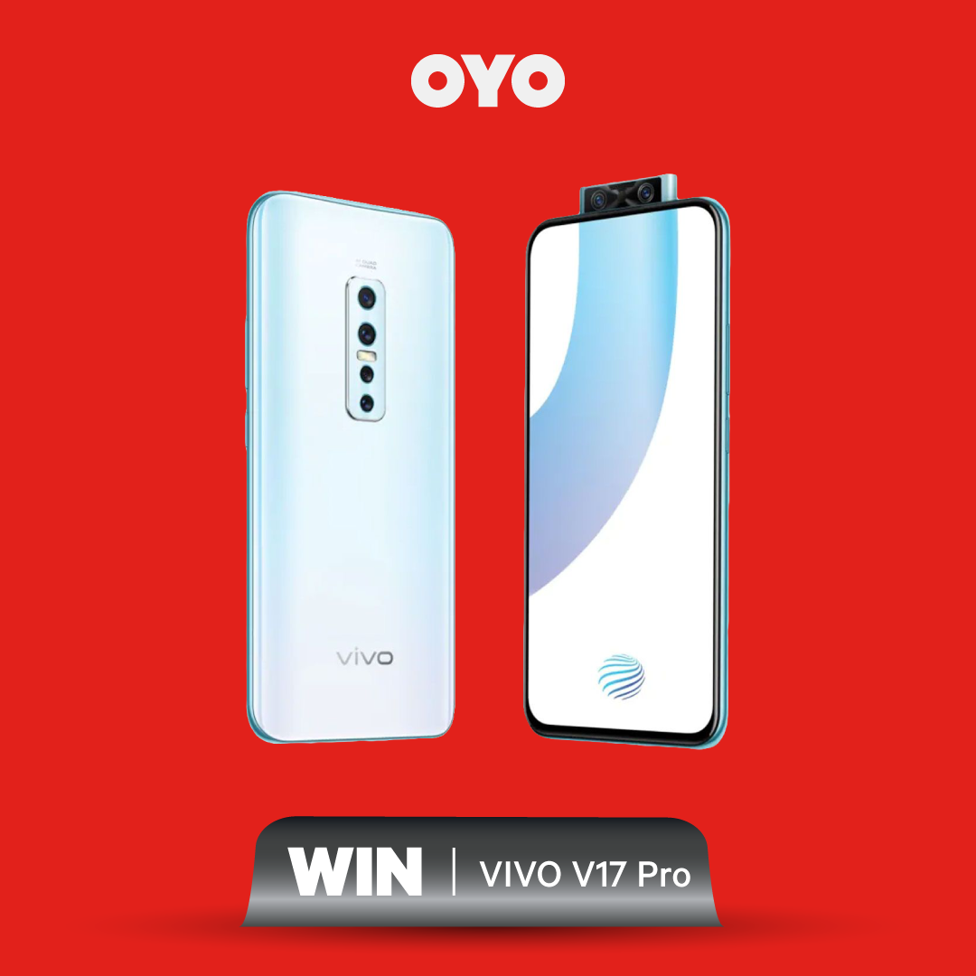 OYOMalaysia's tweet photo. 🎉OYO Giveaway 🎉🤩
OYO nak bagi VIVO V17 PRO🔥Syokkknya!😍
To join go to👉 https://t.co/bmqgfFKZAp 👈
#OYOMalaysia #OYOGiveaway #OYOBagiVIVOV17PRO #JOMOYO #JomKeOYO #OYOeverywhere #SYOKnya https://t.co/2nl86MGSY9