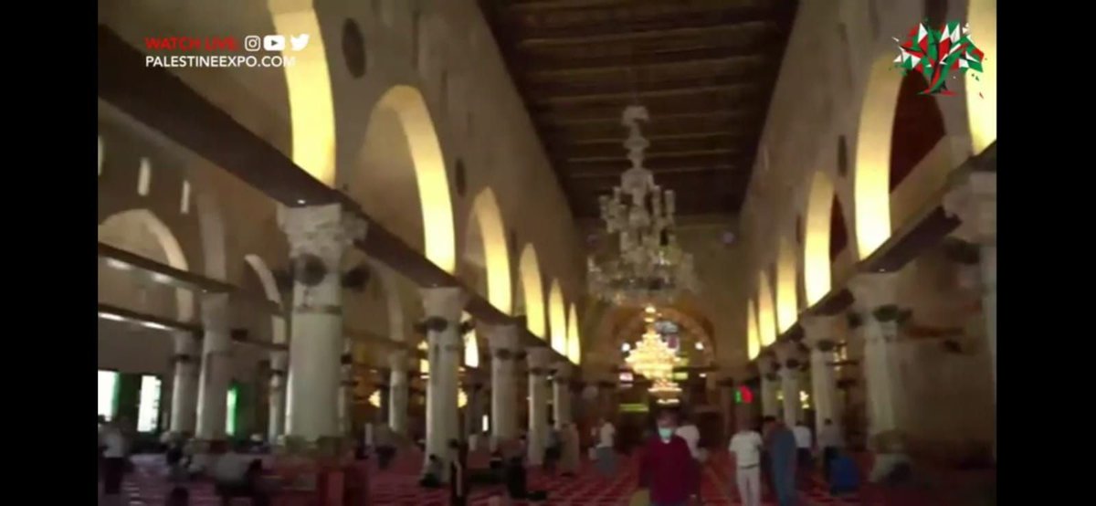 On sunday we explored Masjid Al Aqsa in such depths and learnt so much about the Holy site with <a href="/abusway1/">Mustafa AbuSway</a>.

#PalestineExpo