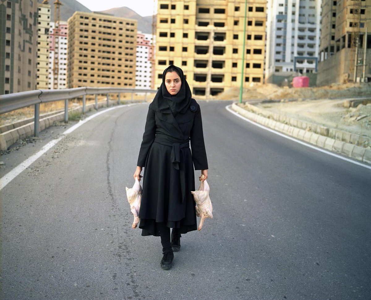 Newsha Tavakolian is known for her powerful work covering wars in Iraq and social issues in her native Iran. With clarity and sensitivity, Tavakolian has photographed prohibited Iranian female singers and the lives of people living under sanctions.