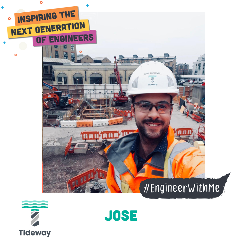 TidewayLondon's tweet photo. Our aim is to inspire the engineers of tomorrow by promoting the #STEM subjects of science, technology, engineering and maths.
Here's a chance to meet some of the people building the #SuperSewer. Meet Civil Engineer Jose Segovia. #EngineerWithMe
👷👉https://t.co/6weQGPKWjA… https://t.co/vwfKMXkrdJ