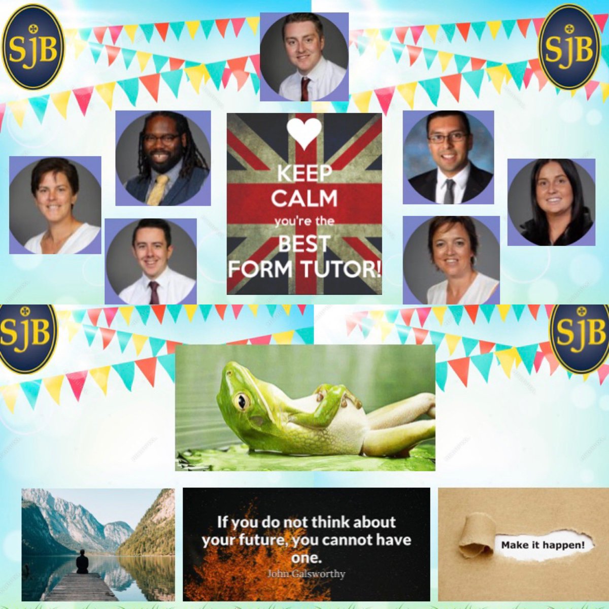 In our final week of school, take some time to appreciate &amp; acknowledge the hard work of your teachers &amp; form tutors! Before you unwind for the summer, let them know you are truly grateful for their love and support this year! They have all been your cheerleaders! 😊👏🏼🤩