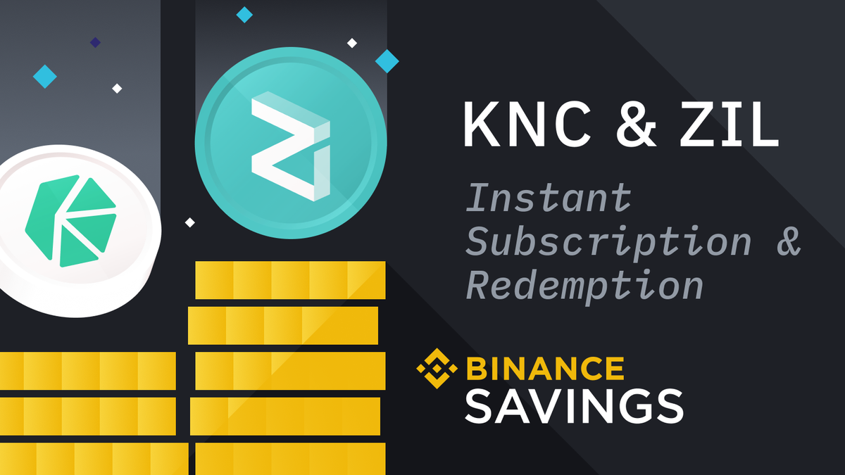 binance's tweet photo. #Binance Savings Adds @KyberNetwork $KNC and @zilliqa $ZIL to Flexible Savings

https://t.co/Q7G5e61TkB https://t.co/hpeGtr9qg8