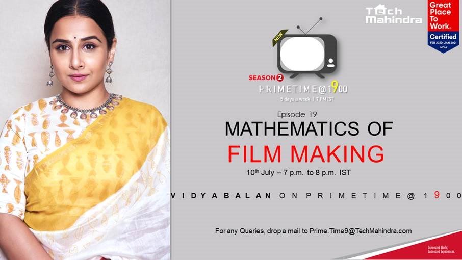 RakhiGandhis1's tweet photo. Friday - we always wait for you 
Oh my god 😍season 2 we have @vidya_balan today @tech_mahindra my stop watch has started and looking forward to see Mathematics of Film Making #Celebratingeachmoment #lovetobetechm @vrindapisharody https://t.co/gZOELqsF25