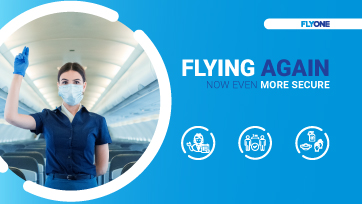 💙 The safety of passengers and crews is the No. 1 priority of FLYONE 💙

From 1 July, FLYONE flights are even safer with the new security measures in place, which can also be found in the FLYONE Guide to safe travel 📑

flyone.eu/en/Before-flig…