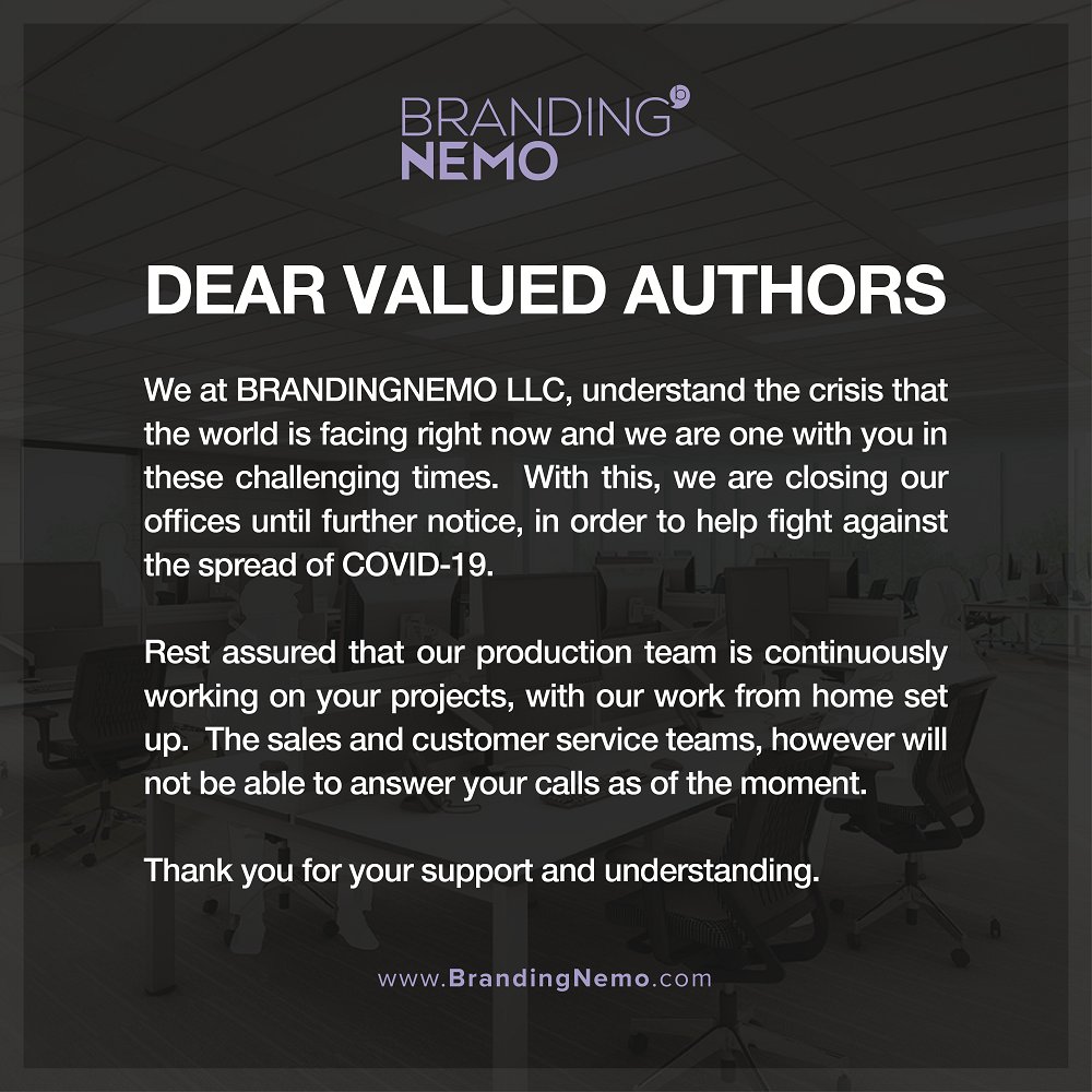 brandingnemo's tweet photo. CONTACT US: Please drop us an email at support@brandingnemo.com for your immediate concerns. And we will respond to you accordingly.

#BrandingNemo #COVID19 #CoronaVirus #WorkFromHome #Quarantine #StayHome #SafeHands #StaySafe #StaySafeOnline #MyPandemicSurvivalPlan https://t.co/C8kHnQyKxC