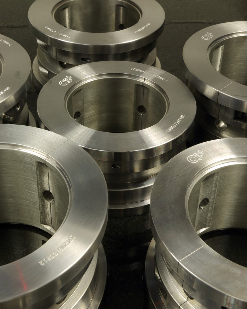 Another satisfied customer, These are 4-lobe journal bearings for a major Global pump manufacturer are made up of a mild steel backing material and are centrifugally cast.

#whitemetalbearings #bearingmanufacture #ukmanufacturing #engineeringuk