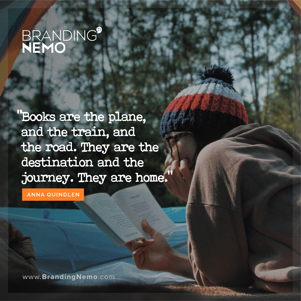 brandingnemo's tweet photo. That's the thing about books. They let you travel without moving your feet. #JhumpaLahiri

#BrandingNemo #CreativeWriting #WritingCommunity #Motivational #Quotes #KeepGoing #ThinkPositive #KeepMovingForward https://t.co/R0aZVi8HeD