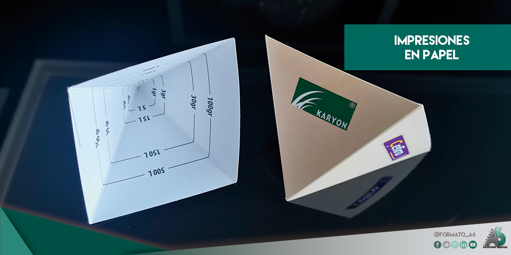 Este #packaging en forma de pirámide también sirve para medir el granulado que va en su interior. Apostamos siempre por la originalidad y usabilidad en nuestros trabajos. Cuenta con nosotros para tu próxima campaña, evento o incluso renovación del local ¡Estamos para ayudarte!