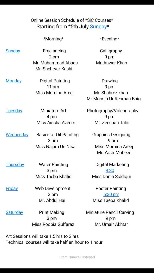 fakhra_khattak's tweet photo. Its lockdown & all are bored at home so #SIC the lockdown E-project of #ART_psyche,basically #art related but offering some #technical_courses too wrt #art so go,join it now & be skilled frm #free_online_courses
#share it alot as #Sharing_is_Caring โ๐ปโฅ๏ธ๐จ
https://t.co/p2g9svQuxR https://t.co/XJ9ap1XAcU