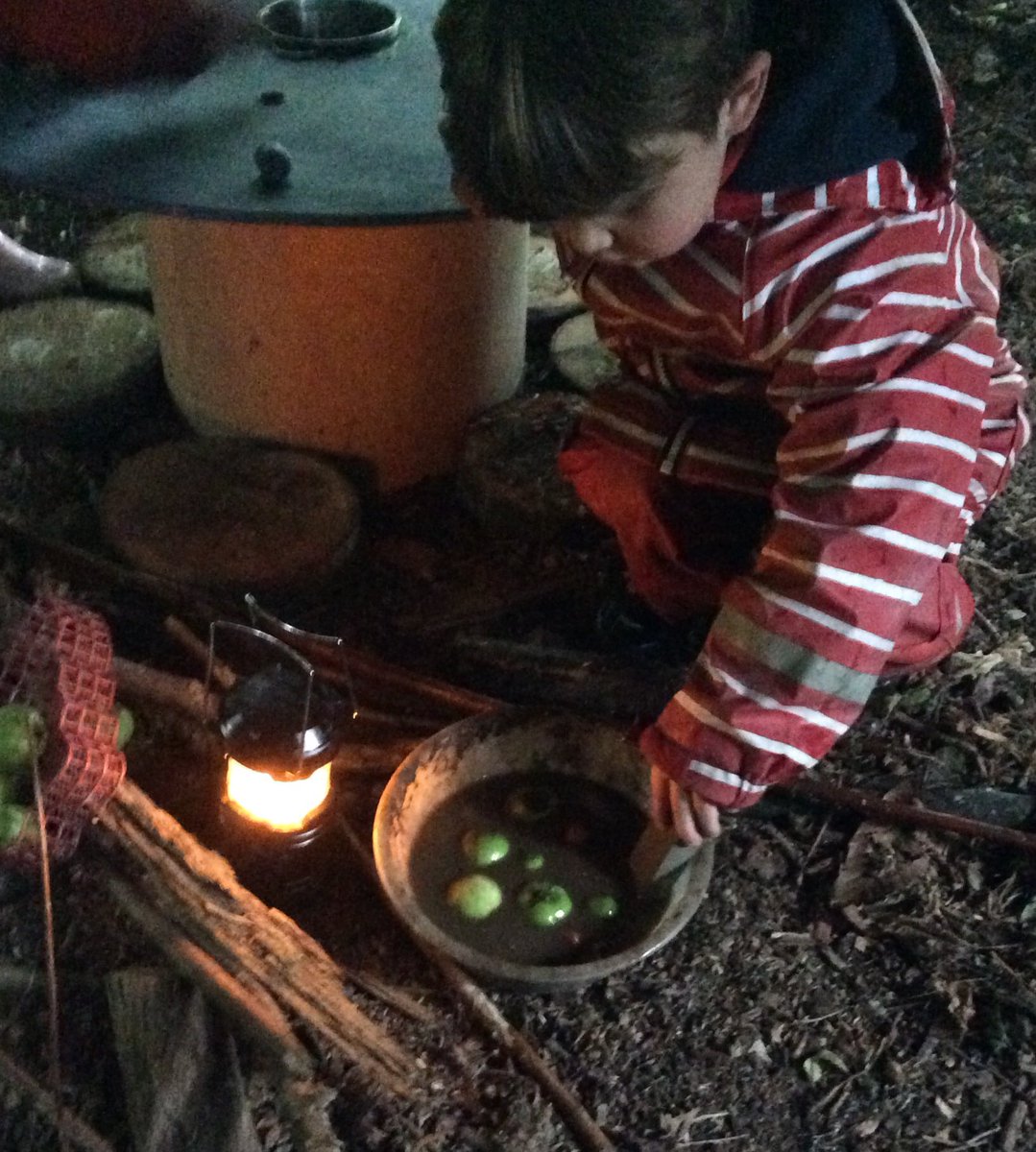 Alfretonnursery's tweet photo. #torchlit #forestschools fantastic #adventures with #torches #glamping #christmas tree decorating #parties #longgrass wilderness #map adventuring.  Amazing #imagination #collaboration &amp; #communication #inthemoment sustained play @cosy @CreativeSTAR @abcdoes @ForestSchools  @eyfs https://t.co/jQGL01mscX