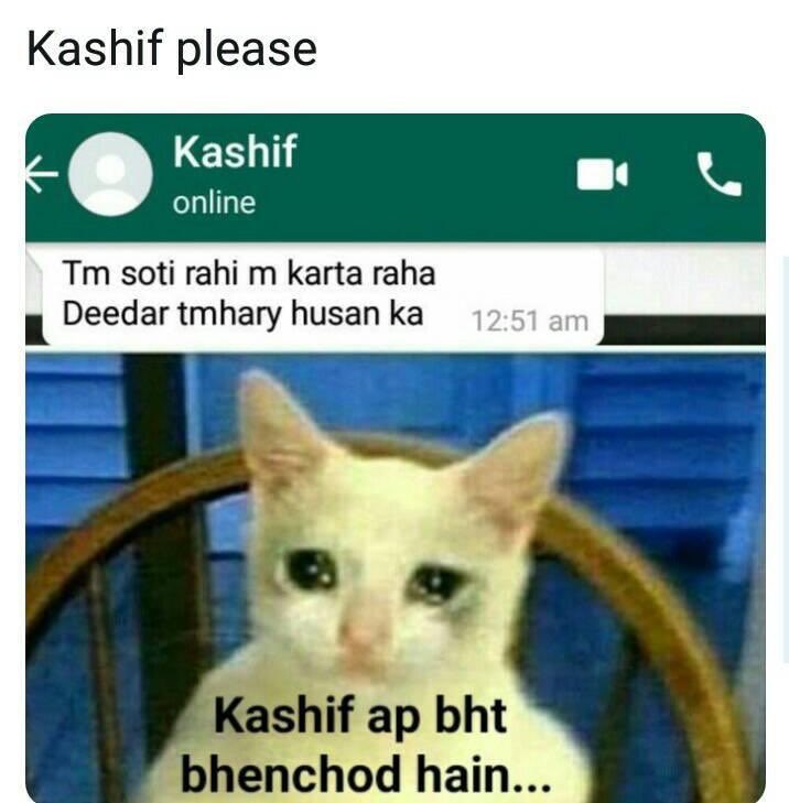 asma_sultan's tweet image. My favorite memes ♥️
Tag your #nibbis and #Kashif 😂