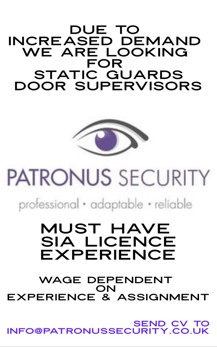 Patronus Security UK Ltd tweet media