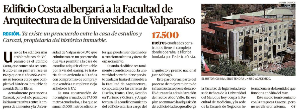 ConsorcioValpo's tweet photo. Bravo, bravissimo 👏#Valparaíso necesita que la ciudad se reinvente y sus entidades más representativas no se vayan de la ciudad. 
Qué mejor que la recuperación de este Edificio histórico que data de 1920 y que dará una marca a este emblemático barrio de Santa Elena. (...hilo) https://t.co/xAAfi75aug