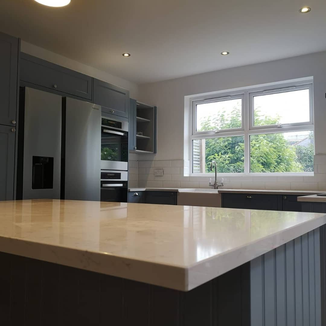BurgessProjects's tweet image. Another kitchen installed in recently.

A stunning Magnet kitchen, sprayed to the customers colour spec with Quartz worktops.

If you are looking for a new kitchen, or just a refurb to update your kitchen with a worktop change and new appliance, please contact us.

#kitchen