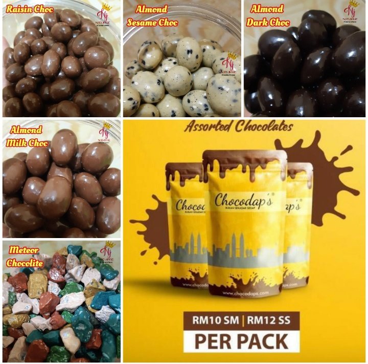 aiiiiinnna's tweet photo. Hai twitterian 👀 Yang craving chocolate tu I ade jual Chocodaps 🍫🍫 For warga tangkak n jasin I  ade buat cod 😍 Opps jangan risau postage pun ade 📦📦 So kalau ready nak order meyh dm iolls 😍❤️
#chocodaps #chocolate https://t.co/6sxiydb4m4
