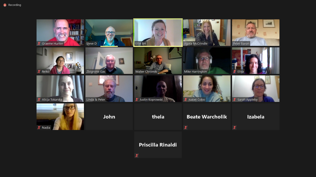 CIOLMidlands's tweet photo. Thank you to everyone who came to Polska! Polski! yesterday and especially Agata @polish_linguist and Graeme @GALACORETRANS - we enjoyed the virtual tour of Poland and it was fascinating to hear about your journeys as language professionals. https://t.co/2RlvCfKaWj