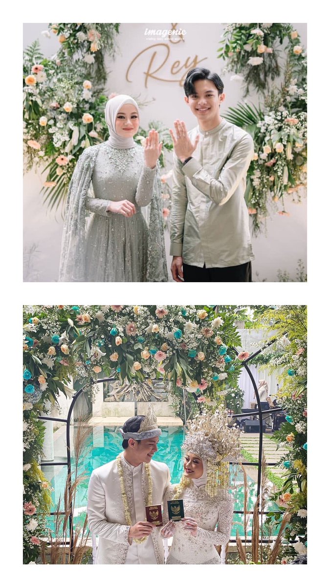 denisanjaya___'s tweet image. banyak yang berasumsi "pengen deh kaya ka rey sma ka dinda, tiba - tiba dilamar trus dinikahin"
ingett, mereka sama-sama gudluking, glowing, kaya, terkenal 
lah lu, gua, dia dan mereka? pengguna filter sadar diri aja.