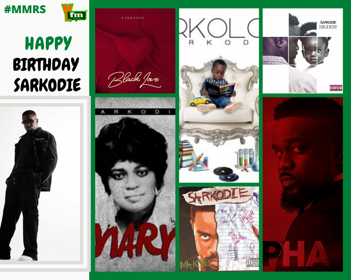 Y1079FM's tweet photo. #InteractivePlug #IPonMMRS
You can only listen to one @sarkodie album for next 20 years. which one are you picking? "Add Yours"
1. Makye
2. Sarkology
3. Highest
4. Black Love
5. Mary
6. Alpha
#MMRS w/ @RevErskineGH x @DJGANJ & @Yung_MissionGh https://t.co/dc06OWYh9J
