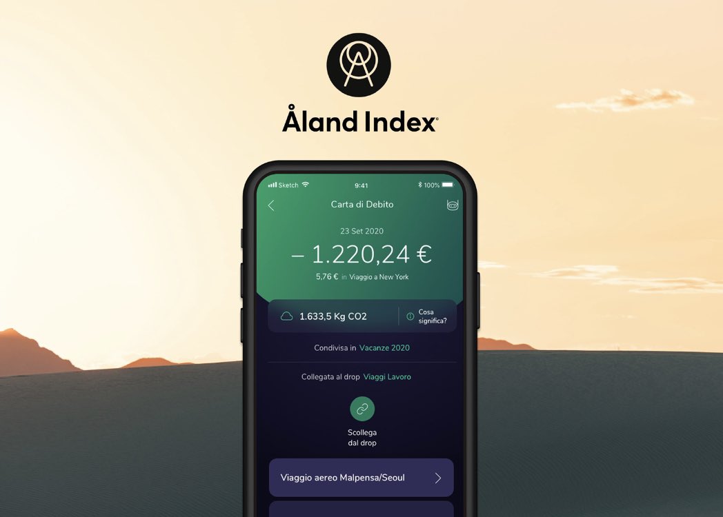 Proud and happy we today announce our first Italian partnership. Neo-bank flowe.com, part of <a href="/BancaMediolanum/">Banca Mediolanum</a>, are now implementing Åland Index, giving their clients tools to take #everydayclimateaction mynewsdesk.com/doconomy/press…