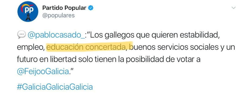 oponomeaestaopo's tweet photo. Non o dicimos nós, dínnolo eles, polo tanto, parece que os que queremos seguir loitando en prol do #EnsinoPúblico temos que tomar medidas e buscar aqueles apoios que SI estén comprometidos coa educación pública de tod@s e para tod@s 🍏

#OPOñomeaestaOPO #RatioSegura #Sihaicartos https://t.co/r0ZNRuDh9j