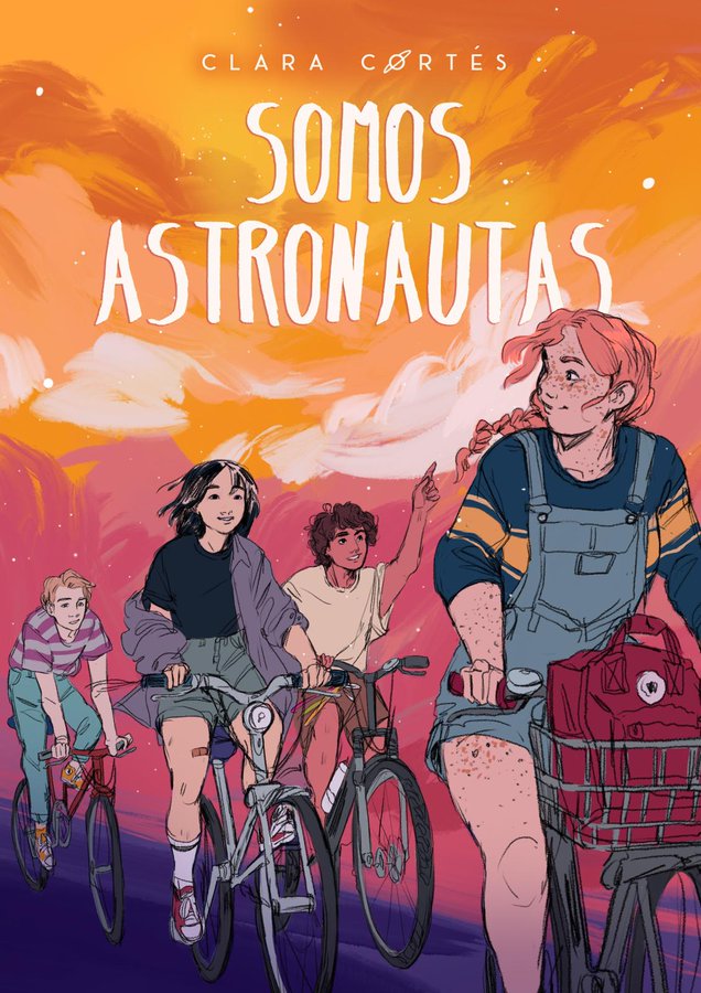 portada de SOMOS ASTRONAUTAS, mi próxima novela