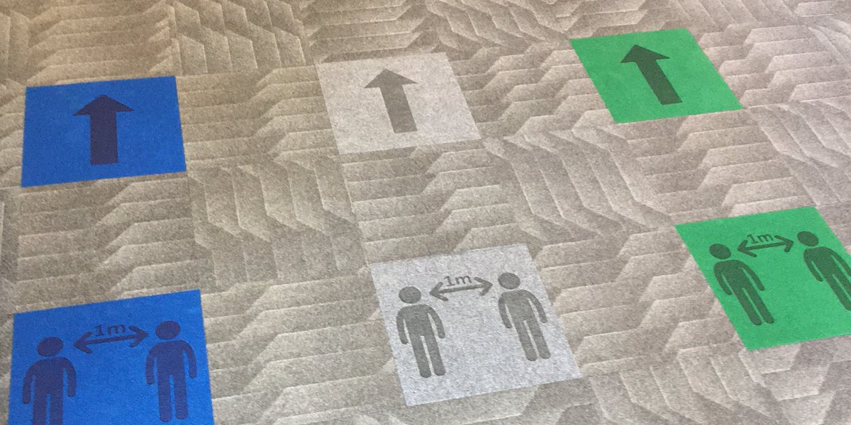 Here are just a few of the benefits of our Social Distancing #Carpet Tiles! bit.ly/2YCy4GV