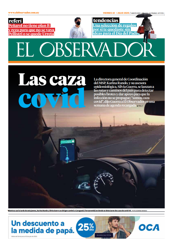 ObservadorUY's tweet photo. ¡Buen viernes! Estos son los titulares del día en @ObservadorUY.
Leé nuestra edición de hoy en formato pdf 👉https://t.co/iF3CkrTjBK
Contenido exclusivo para suscriptores Member. https://t.co/HhsbUuVApb
