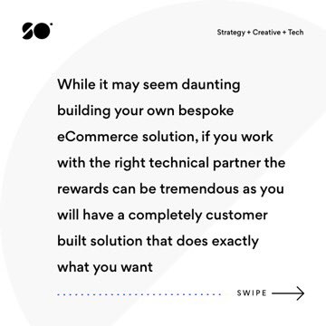 SOtechnology's tweet image. Read our MD @markcpurdy’s article on personalisation in eCommerce. 
linkedin.com/pulse/ecommerc…

#Ecommerce #Bespoke #WebDevelopment