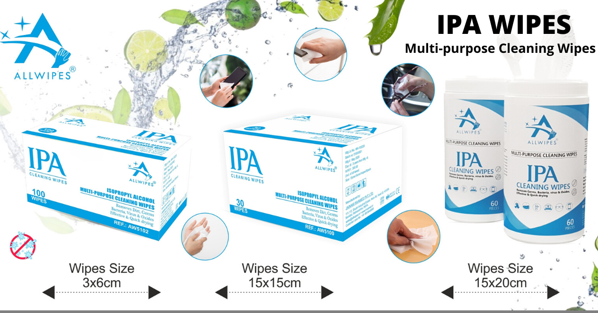 allwipesindia's tweet photo. IPA Cleaning Wipes - Removes Dirt, Germs, Bacteria &amp; Viruses &amp; Protect You From Corona Virus.
.
.
For Order Call/ WhatsApp On: 09819446969
Visit : https://t.co/vuDSqMPsOn
#alcoholwetwipes #multipurposewipes #cleaningwipes  #allwipes https://t.co/q8N1fEaDfQ