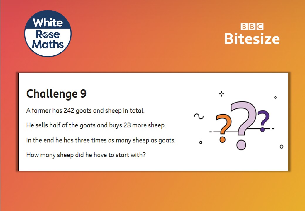 WhiteRoseEd's tweet photo. π Challenge 9 is tough!
Can you solve it?
#WRMChallenge #BitesizeChallenge https://t.co/kIKq1K39ax