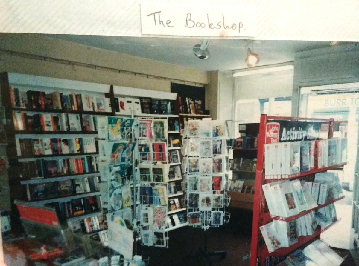 So, today I celebrate 30 YEARS AS A BOOKSELLER! 10th July 1990 aged 17, I started a Summer job at Biggleswade Books,  #Biggleswade,  #Bedfordshire! Prepare for some bookselling nostalgia.. It was a small local  #indie that made its money from cards & photocopying but I loved it! 1/x