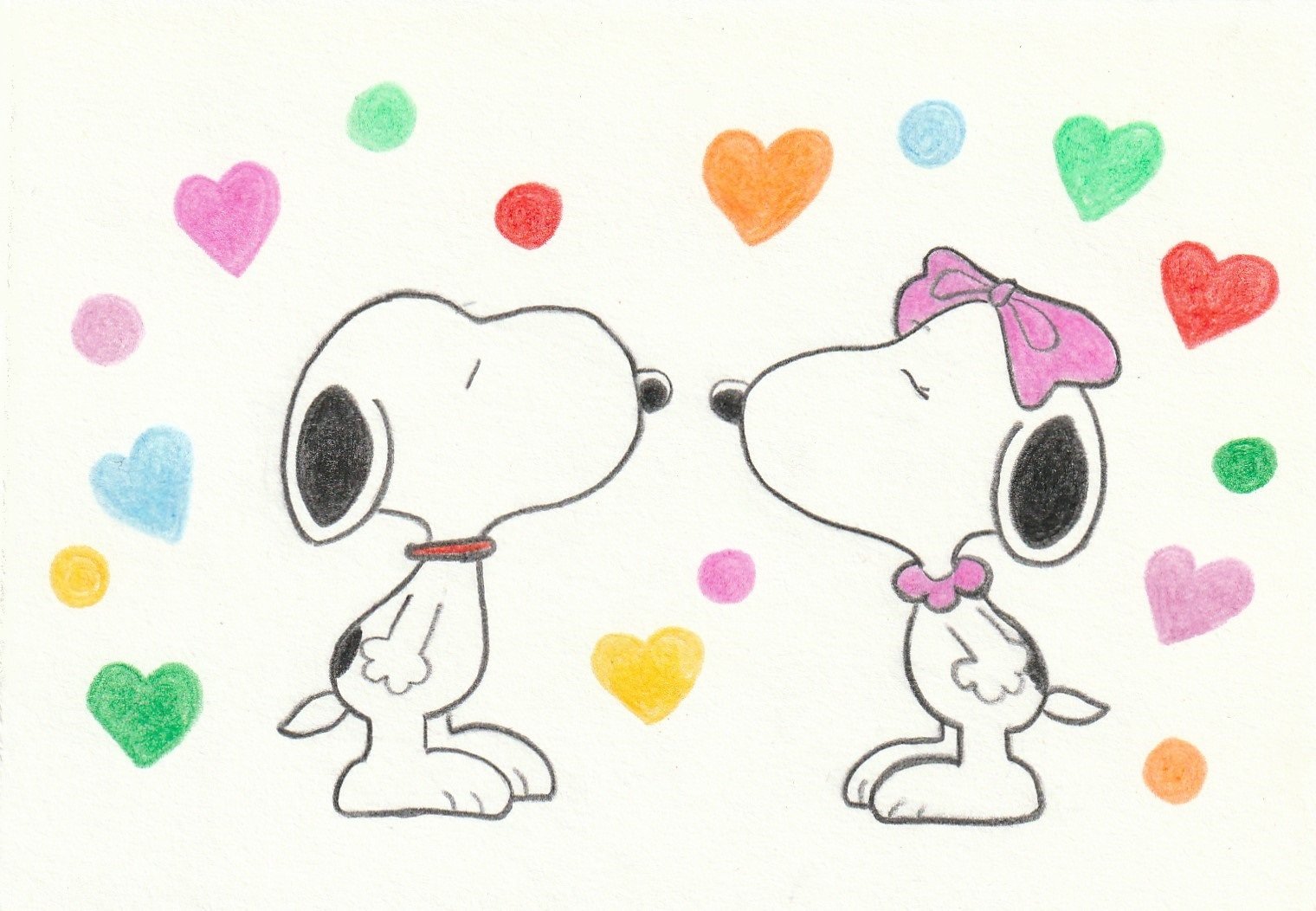 Sima イラスト スヌーピー Illustration Snoopy