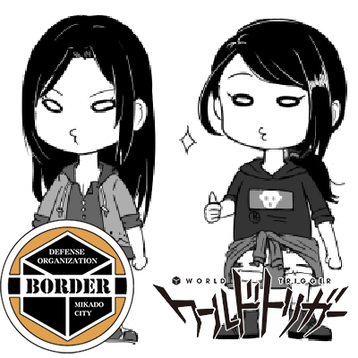 ワートリ公式で部隊章デコレーターというのを見つけたのでワパロ絵で作ってみた
https://t.co/8IoXAx2Wb3 