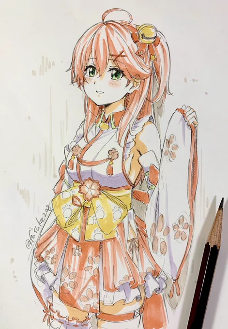 みこち詰め合わせ。4枚目にしてようやく通常頭身で描きました? 
