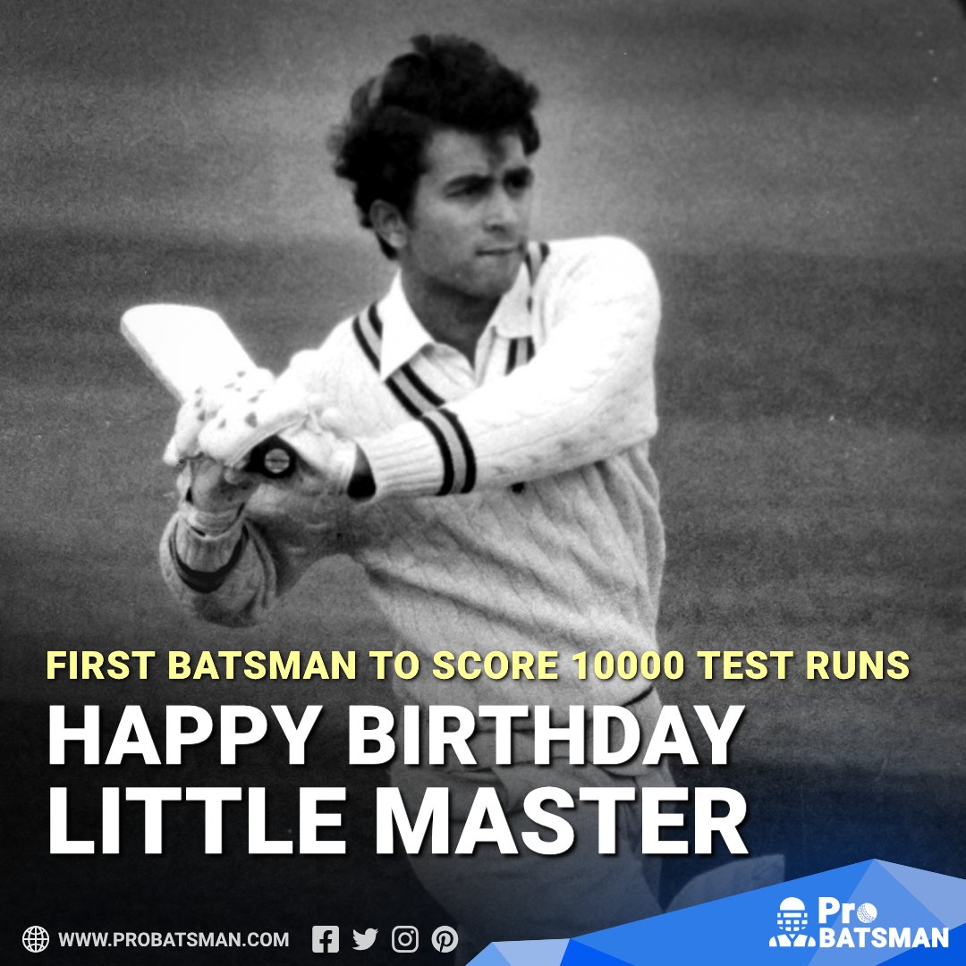 Happy Birthday, Sunil Gavaskar!     