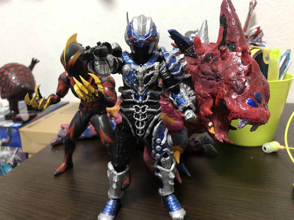 C O 兄貴に似せて造らせたこの特注のボディにかかれば どんな奴でもイチコロよぉ S H F ガピヤ星人アベル 完成しました ソフビ可動化は初めてでしたが 個人的には納得の出来 これで自分が手掛けた タイガ 怪獣は3体目 造って遊ぼ C O 兄貴に似せて造らせたこの特注のボディにかかれば どんな奴でもイチコロよぉ S H F ガピヤ星人アベル 完成しました ソフビ可動化は初めてでしたが 個人的には納得の出来 これで自分が手掛けた タイガ 怪獣は3体目 造って遊ぼ