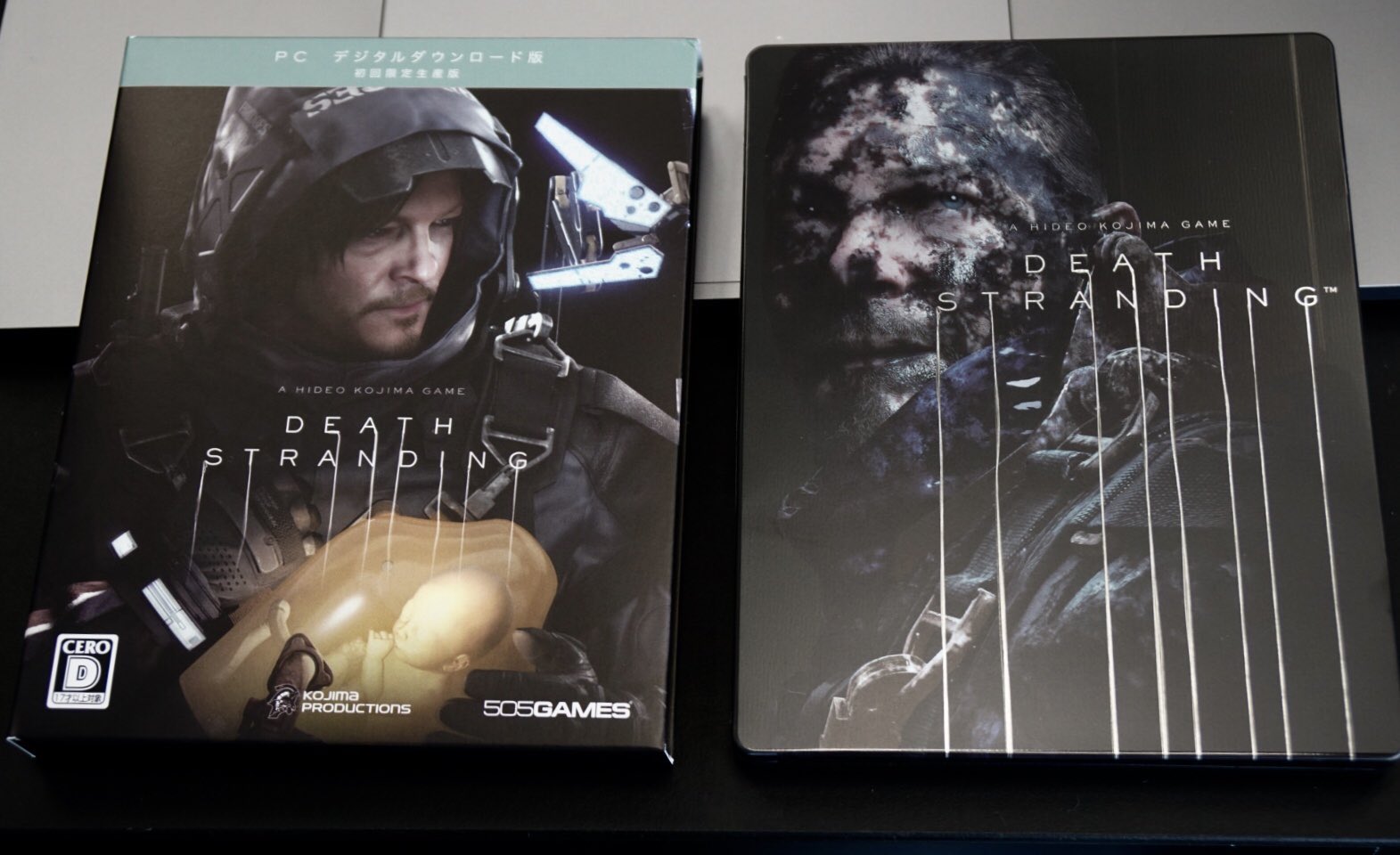 DEATH STRANDING PC デジタルダウンロード版 スチールブック仕様 Amazon.co.jp: 「DEATH STRANDING」 PC デジタルダウンロード版