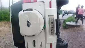 Hey!! <a href="/MahindraTUV300/">Mahindra TUV300</a> Your cars are not Safe. They overturned even on Plain and Wide Roads.